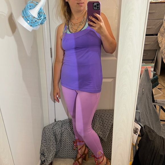 THE CUTEST GUESS CHUNKY HEELS TIE UP LACE BALLERINA SUMMER RIBBON TAN CORK 9 EUC - Picture 12 of 16